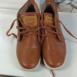 Levi's Men's Brown Leather Shoes